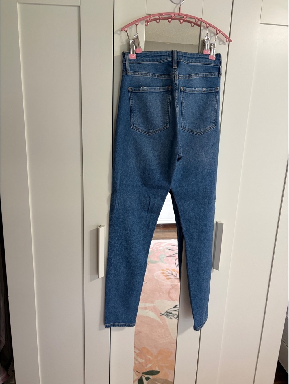 Forever 21 High-Waisted Skinny Blue Jeans Size 27